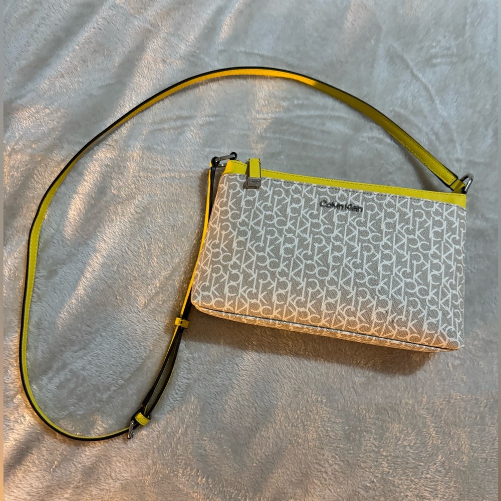 CALVIN KLEIN Women's CK Logo Print Crossbody Small Bag